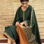 Khaadi 3Pcs Embroidered Winter Dhanak Collection 2025 KH-0102
