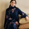 Aisling By Nirmal 3Pcs Embroidered Dhanak Collection 2023