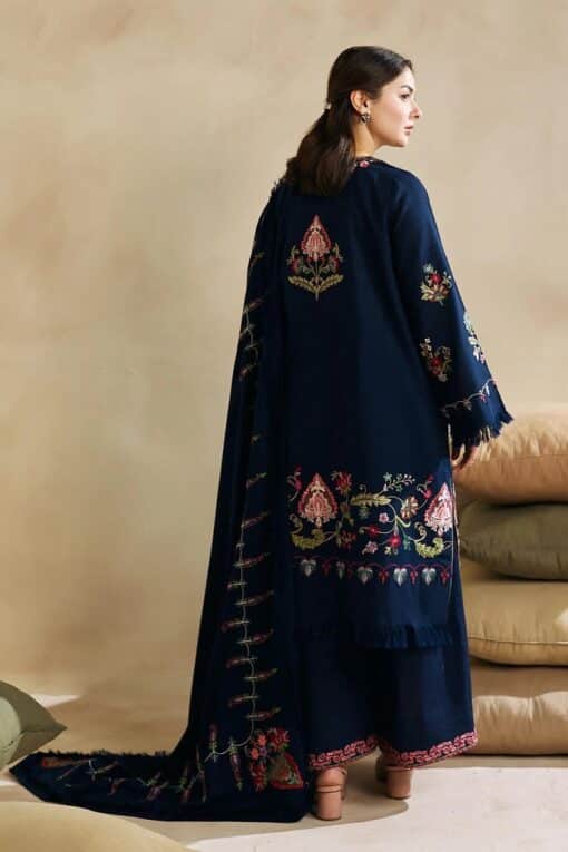 Aisling By Nirmal 3Pcs Embroidered Dhanak Collection 2023