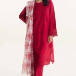Zara Shahjahan 3Pcs Embroidered Dhanak Collection 2025 ZS-102