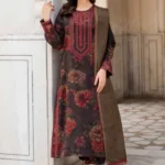Baroque 3Piece Digital Print Winter Dhanak Collection 2025 BQ-237